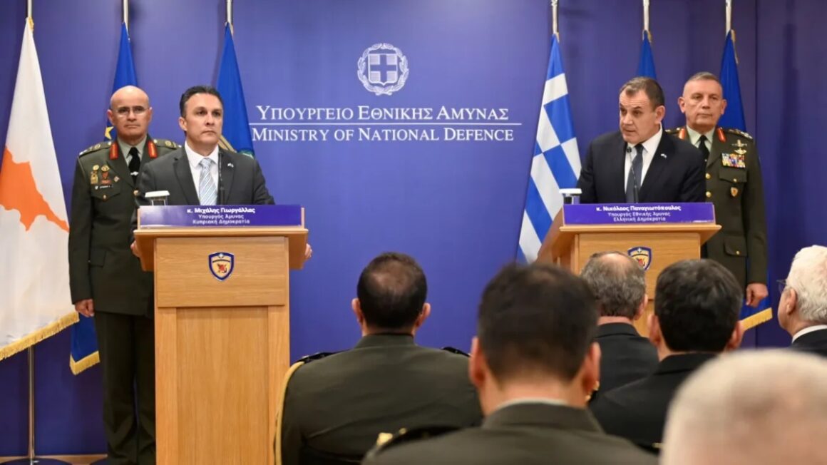 Παναγιωτόπουλος: «Θέτουμε νέους στόχους για την ενίσχυση του μετώπου Ελλάδας – Κύπρου»