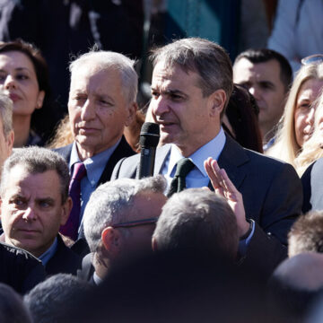 Μητσοτάκης από Γεράκα: Με ή χωρίς ευρωπαϊκά λεφτά ο φράχτης στον Έβρο θα τελειώσει