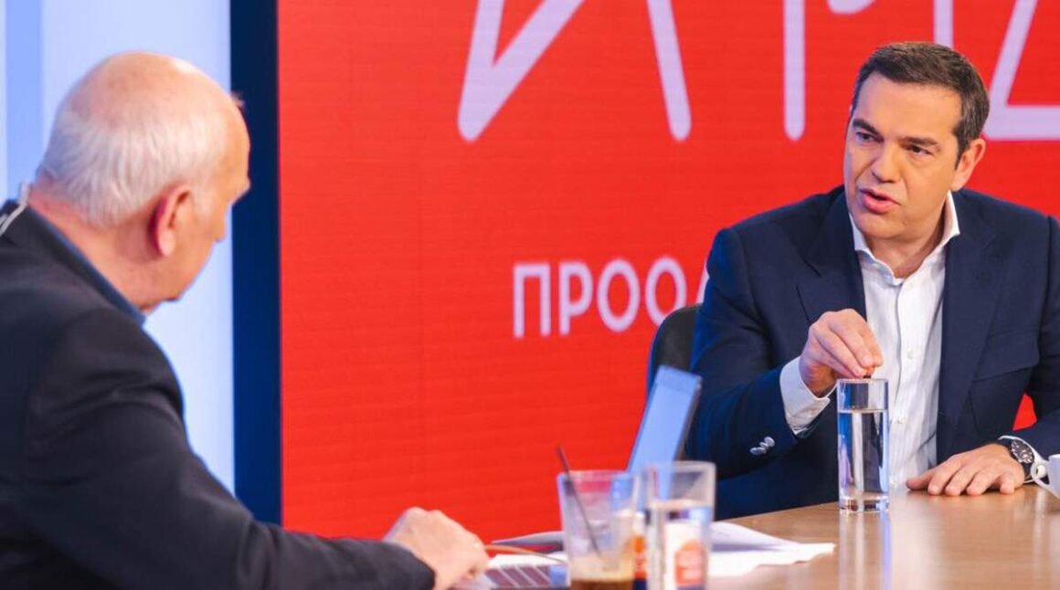 Τσίπρας: Παρτενέρ του Μητσοτάκη ο Βαρουφάκης – ΣΥΡΙΖΑ και ΠΑΣΟΚ μπορούμε να βγάλουμε κυβέρνηση από την πρώτη κάλπη (Βίντεο)