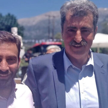 Παντού με τον… Χαιρετάκη ο Πολάκης