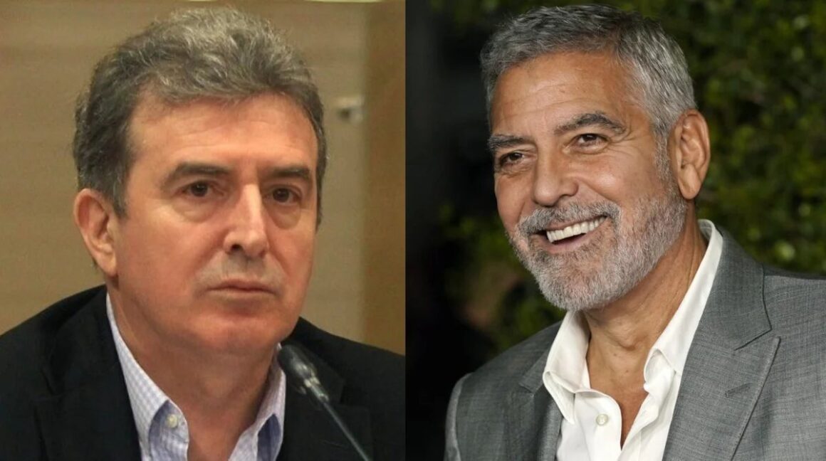 Χρυσοχοΐδης, όπως Κλούνεϊ: Τον -τότε- υπουργό δημόσιας τάξης θα υποδυόταν ο σταρ του Χόλιγουντ σε ταινία για τη 17 Νοέμβρη