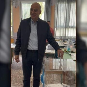 Δένδιας: Η ελληνική κοινωνία συντάχθηκε με την πρόταση του Κυρ. Μητσοτάκη και της ΝΔ