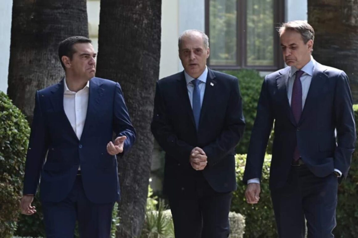«Θα κάνουμε debate;» – Ο διάλογος Μητσοτάκη, Τσίπρα, Βελόπουλου για νέα τηλεμαχία (Βίντεο)
