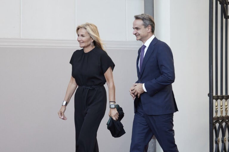 Ζεύγος Μητσοτάκη Δείπνο Λιθουανία