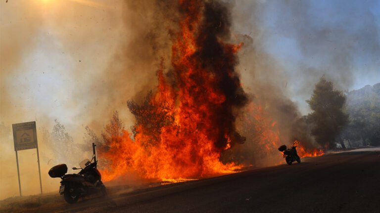 Φωτια Μέγαρα