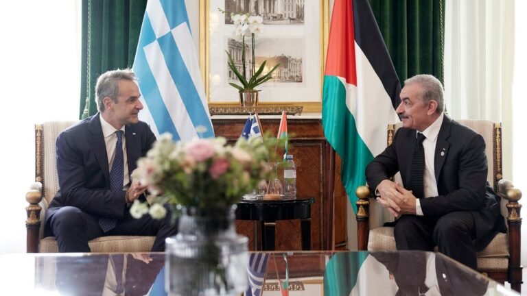 Μητσοτάκης - Παλαιστίνιος