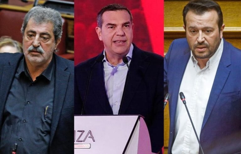 Τσίπρας-Πολάκης-Παππάς - Σκούρα τα βρήκε ο Κασσελάκης