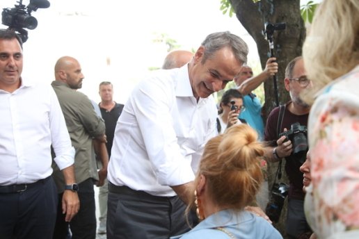 Κυριάκος Μητσοτάκης από Κοζάνη: Ο κατώτατος μισθός θα ξεπεράσει τα 950 ευρώ πριν τις εκλογές