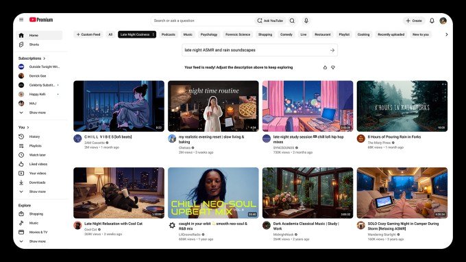 YouTube: Φτιάξτε τον δικό σας αλγόριθμο συστάσεων με τη βοήθεια της τεχνητής νοημοσύνης