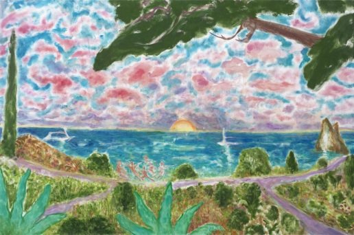 «Seascapes and Swimmers»: Η νέα ατομική έκθεση του Γιώργου Χαδούλη στην Γκαλερί Σκουφά
