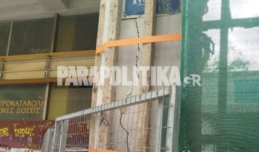 Αυτοψία Αλέξη Τσίπρα στην Κυψέλη για τις ρωγμές από τον μετροπόντικα: «Προέχει η ασφάλεια των πολιτών»