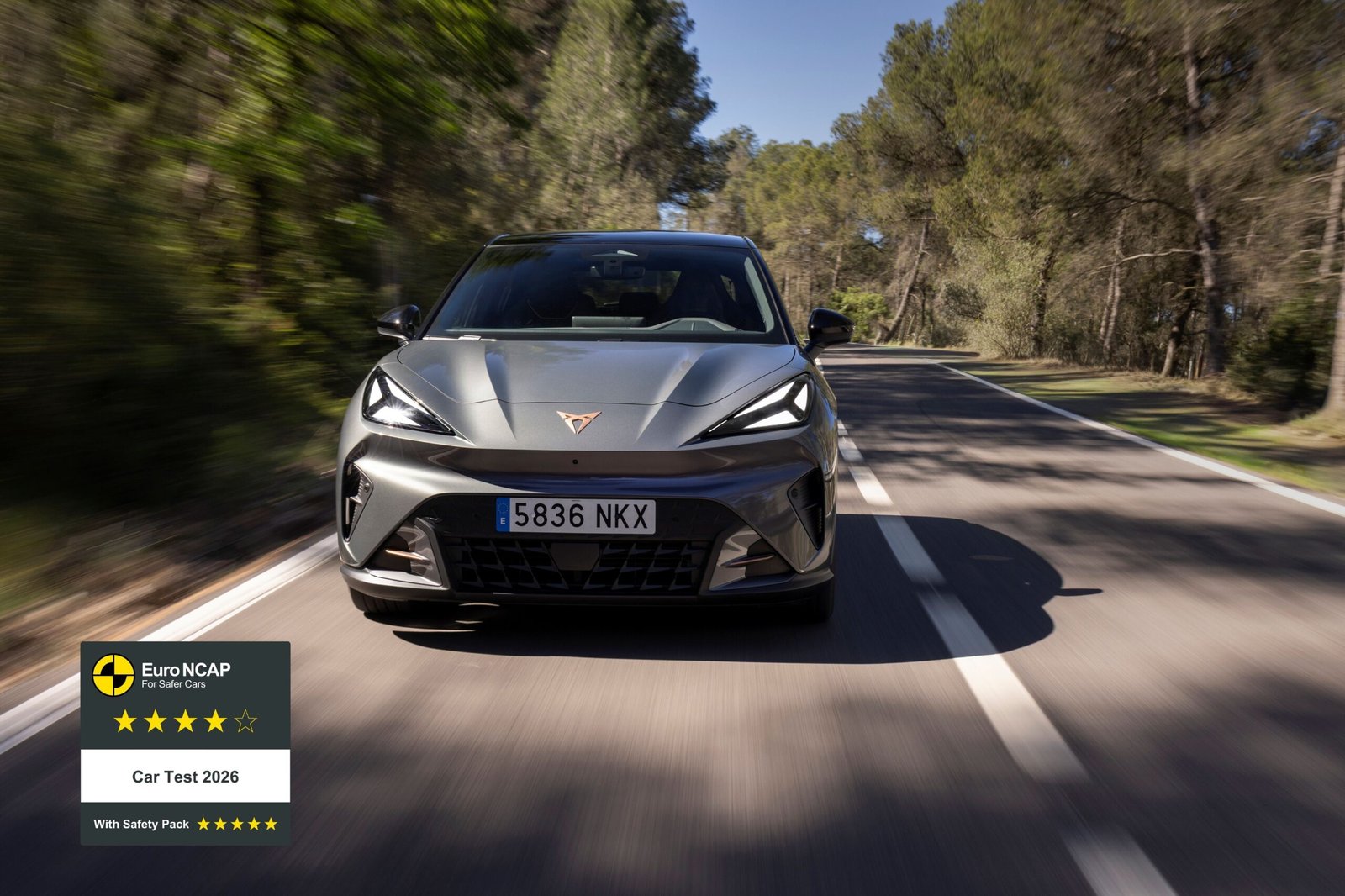 CUPRA Raval: Κορυφαία διάκριση 5 αστέρων στις αυστηρές δοκιμές ασφαλείας του Euro NCAP