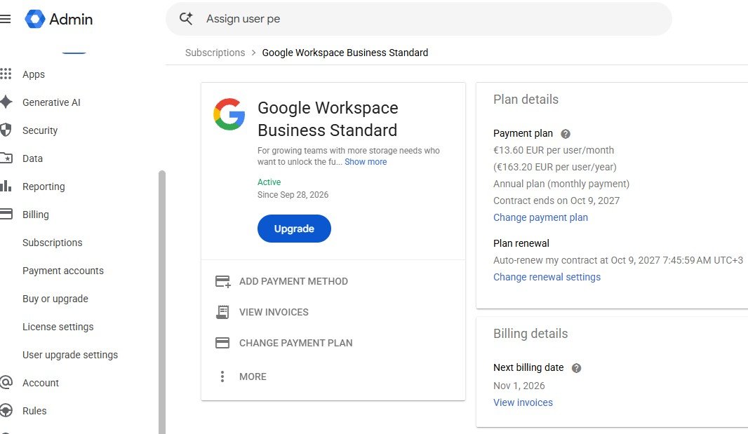 Google Workspace Business Standard: Η ισχυρή εναλλακτική στο Google One για απαιτητικούς χρήστες