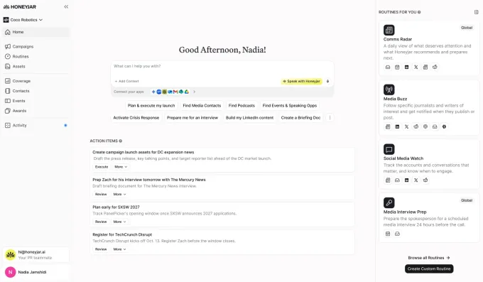 Honeyjar: Πώς η τεχνητή νοημοσύνη φιλοδοξεί να μεταμορφώσει τις δημόσιες σχέσεις και την επικοινωνία