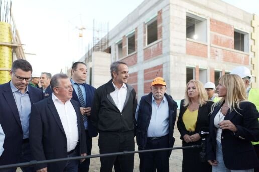 Κυριάκος Μητσοτάκης: Επίσκεψη στα εργοτάξια του Πολιτιστικού Κέντρου και του Μουσικού Σχολείου Κατερίνης – Έτοιμο τη νέα σχολική χρονιά